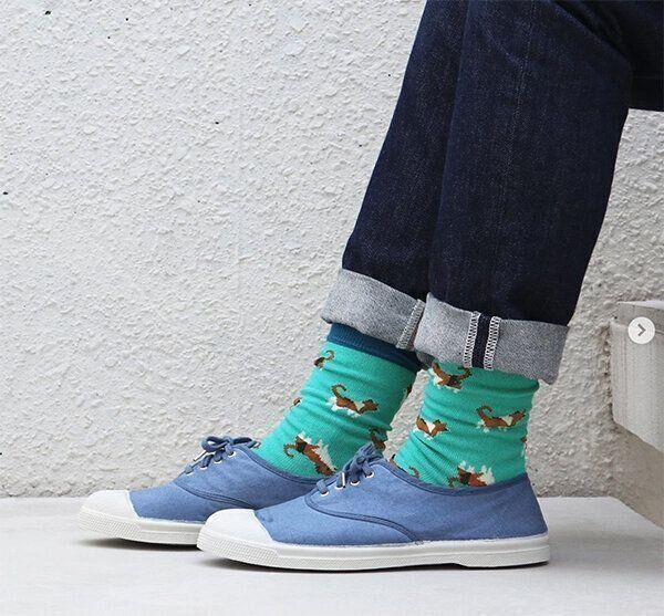 KAKUKAKU×Miita Collaboration Socks