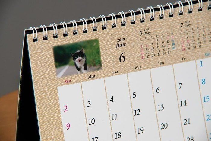 カレンダー6月