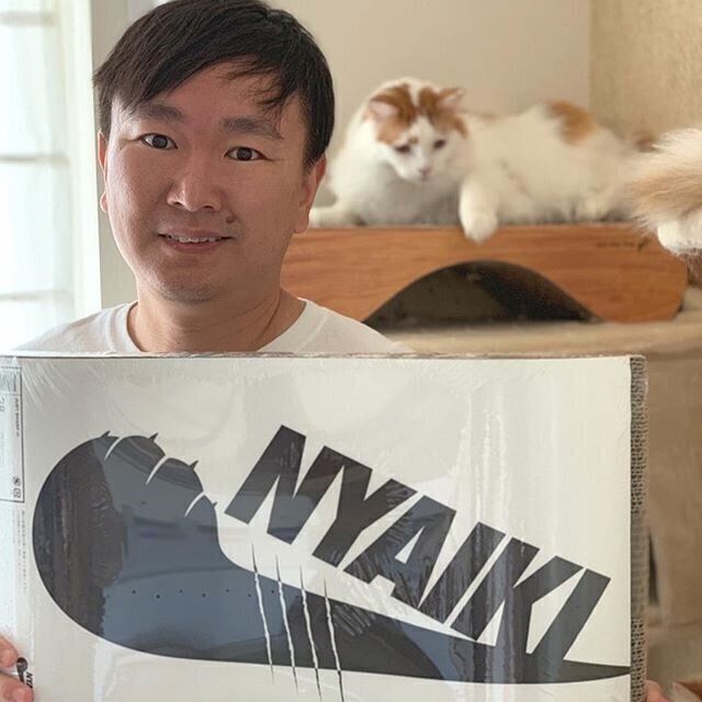 にゃいきを持つ山内さん