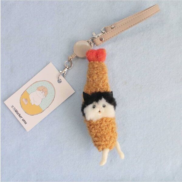 「羊陶Worker omu」の猫モチーフ作品