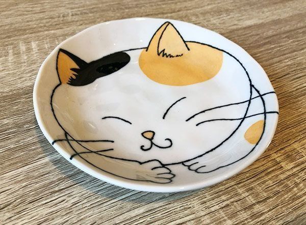 ミケねこ取皿