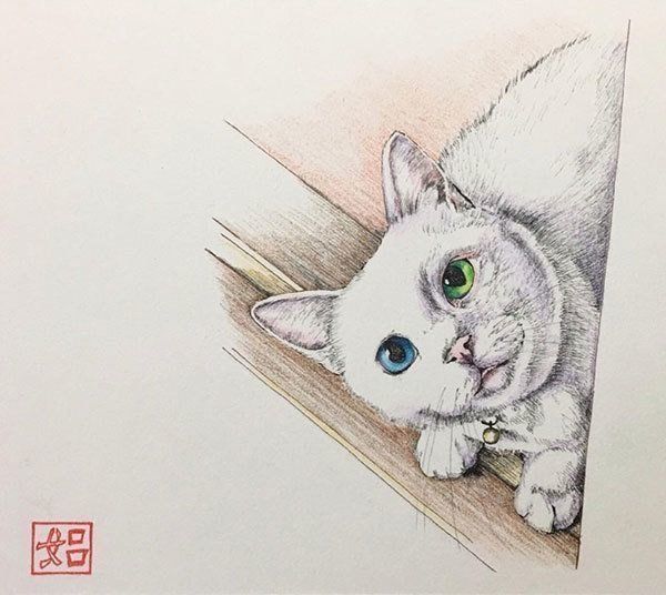 ペン画