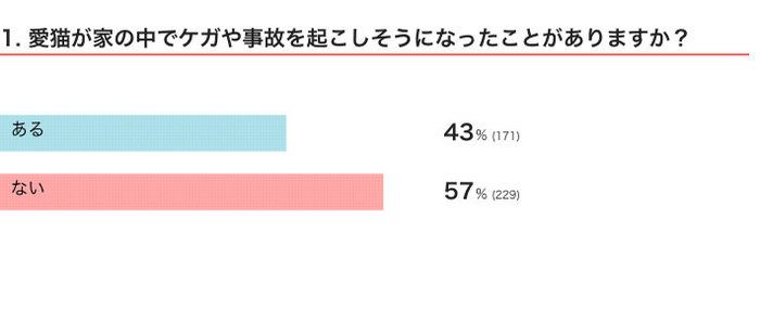 ねこのきもちWEB MAGAZINE 猫のハプニングに関するアンケート