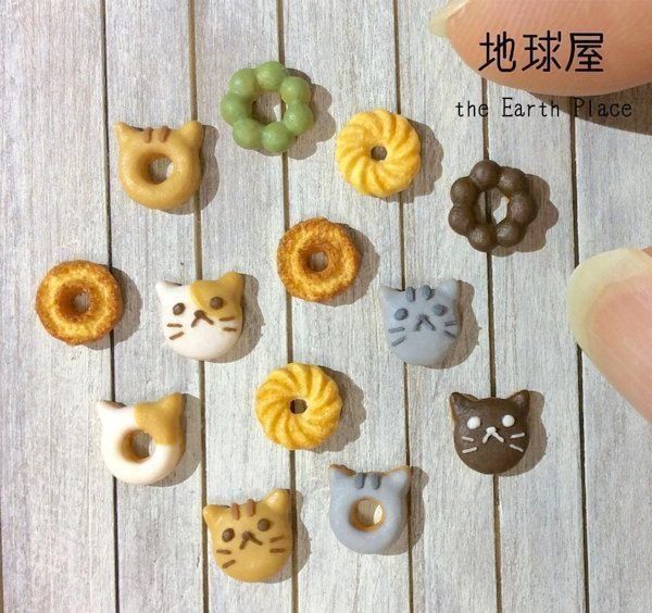 猫のミニチュア作品