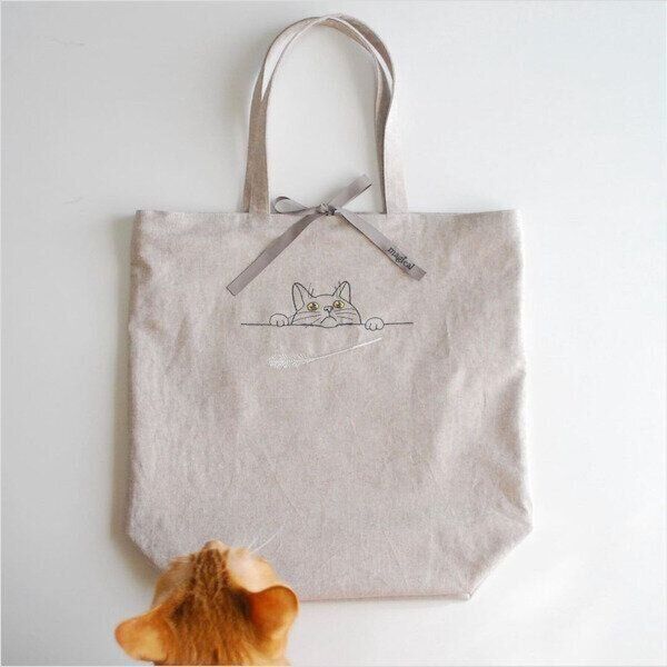 「猫と暮らす洋裁店magical」の猫グッズ