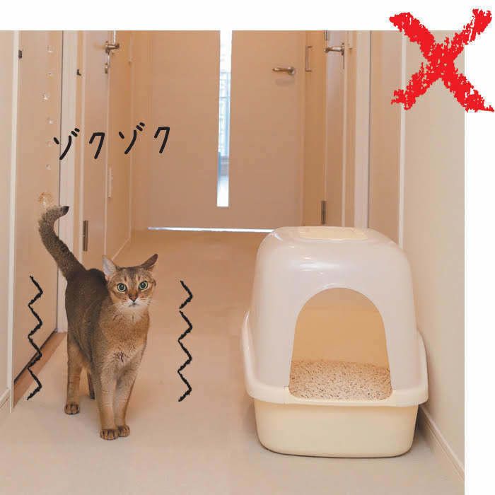 寒い場所にはトイレを置かない