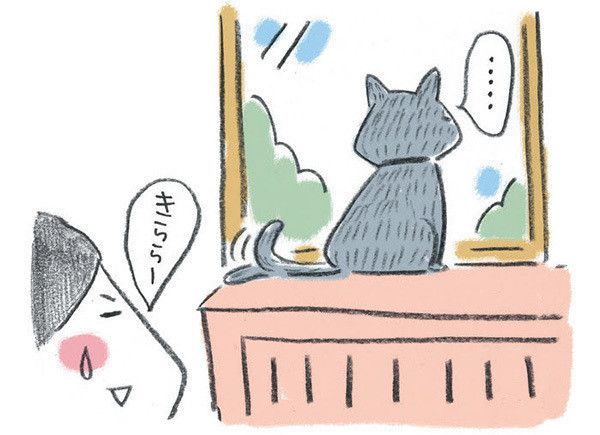 横着な猫@えのきのこ