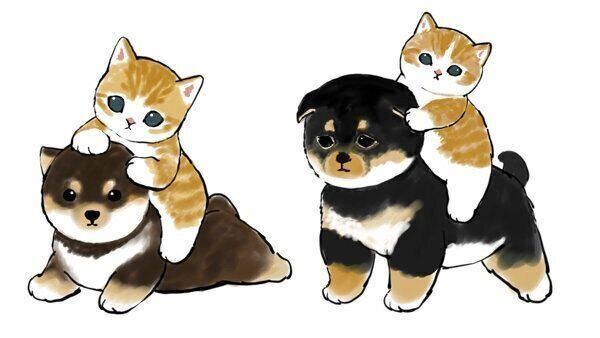 ぢゅのさんの猫イラスト