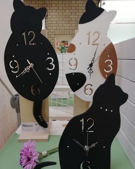 猫の時計