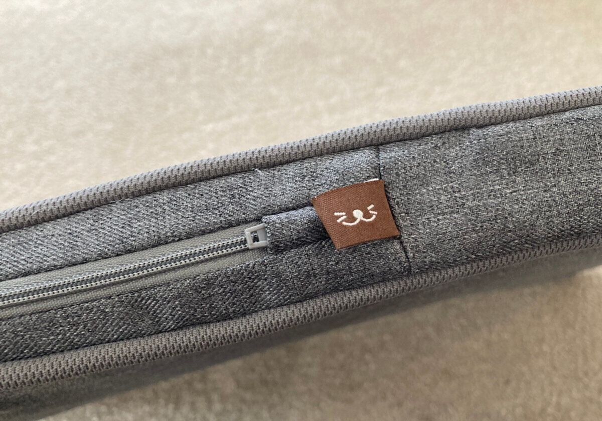 ファスナー付き