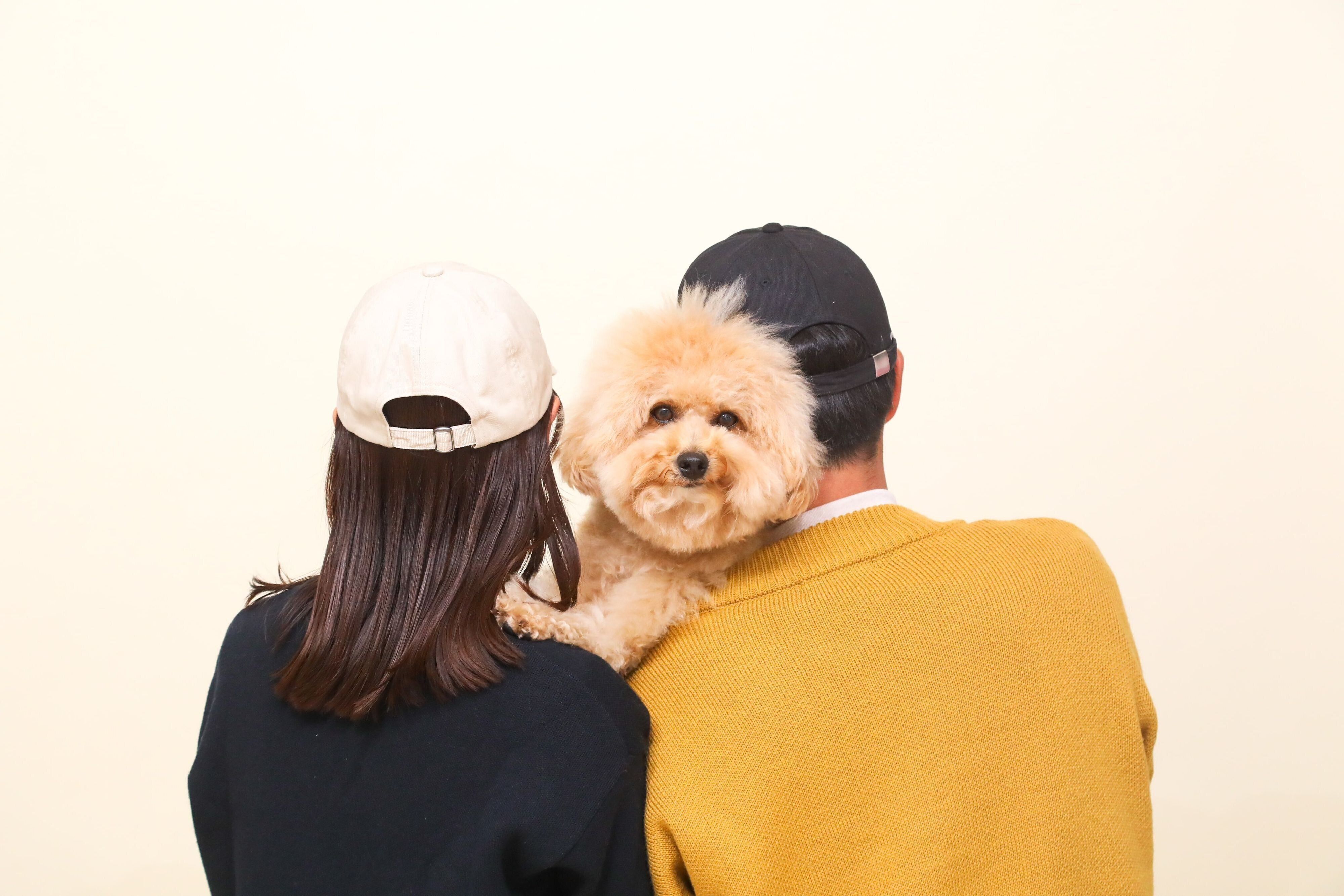 微笑ましい家族写真