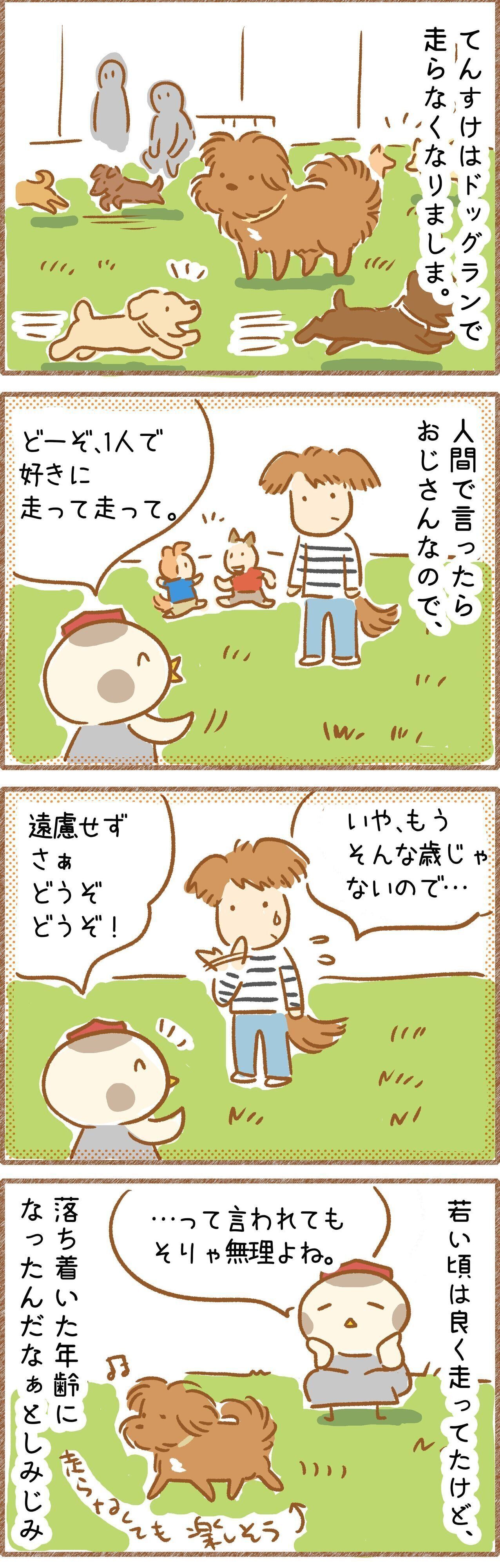 連載「こぐま犬てんすけ」