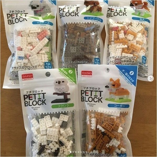 ワンコのプチブロック