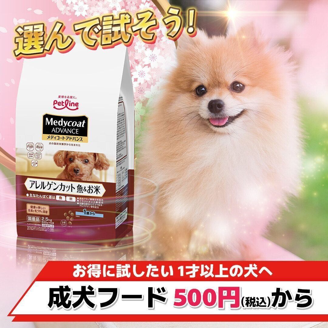 お試しできるフードを見る