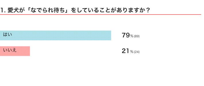 いぬのきもちWEB MAGAZINE『犬の行動に関するアンケートvol.22』