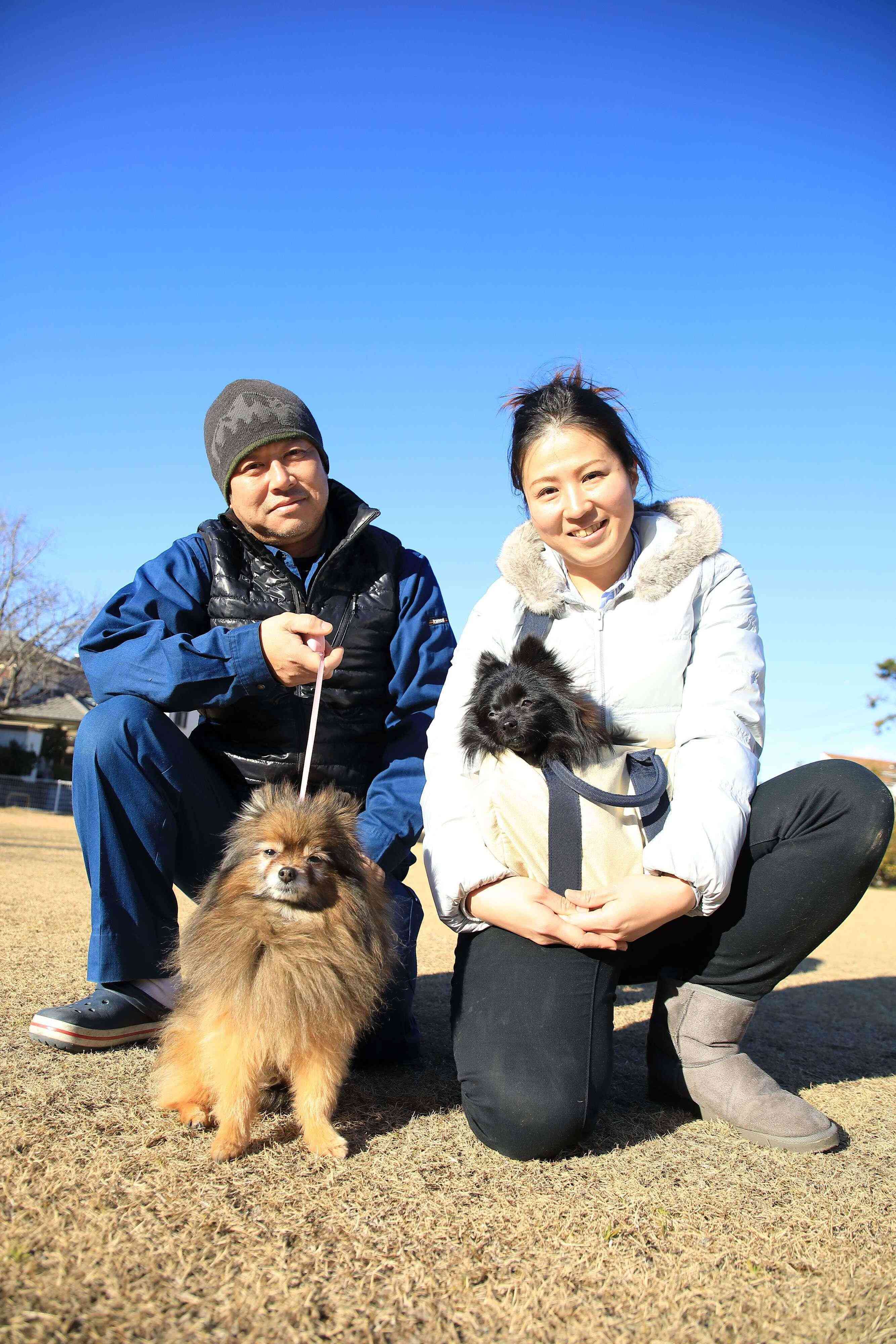 家族みんなで「みかんの公園」へお散歩（撮影／尾﨑たまき）