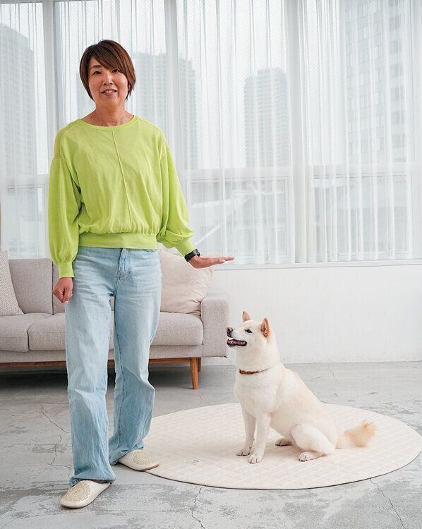 マテでひとりになる練習をする犬1