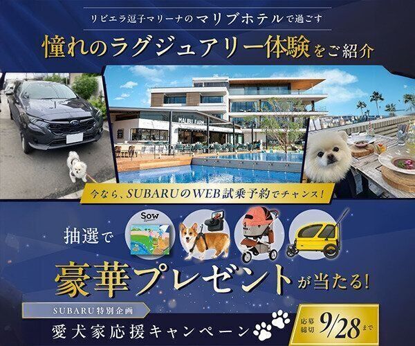 愛犬家応援キャンペーン