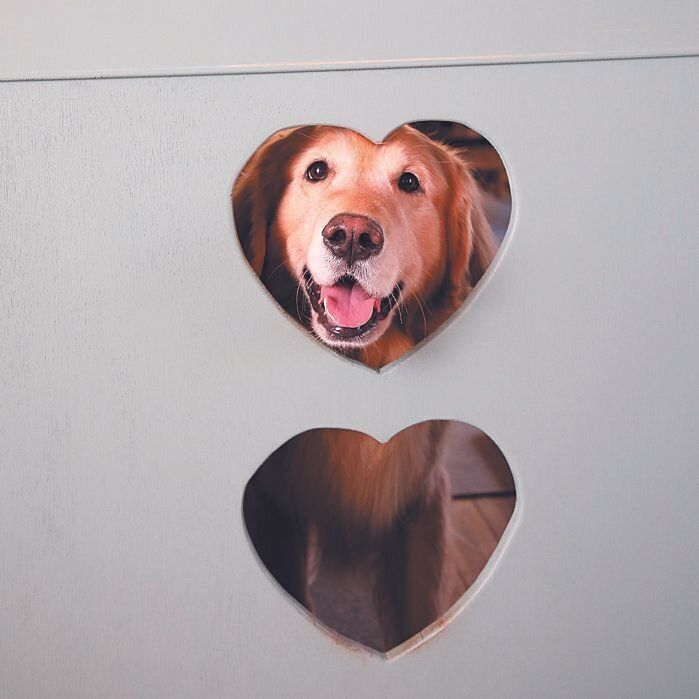 ハートののぞき窓つき！