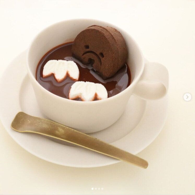 お湯に浮かぶショコラ ショウ