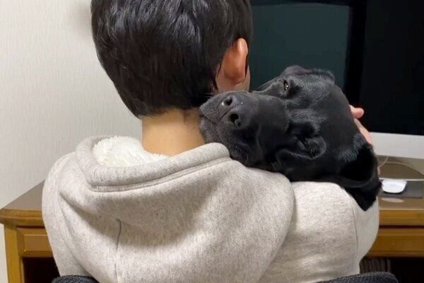 甘えるエマちゃん