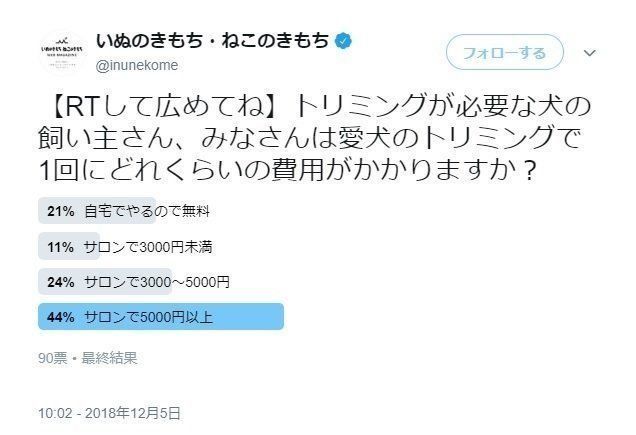 ツイッターアンケート