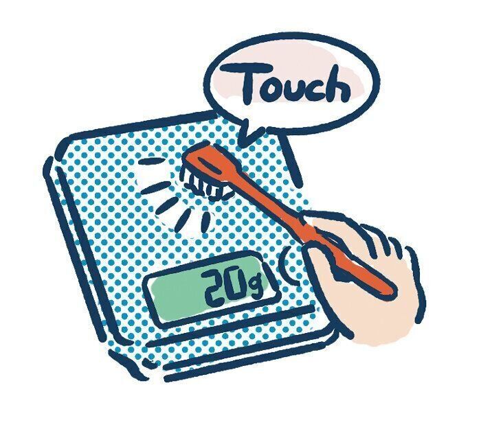 スケールでチェック