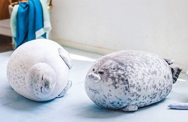 もっちりワモンアザラシクッション