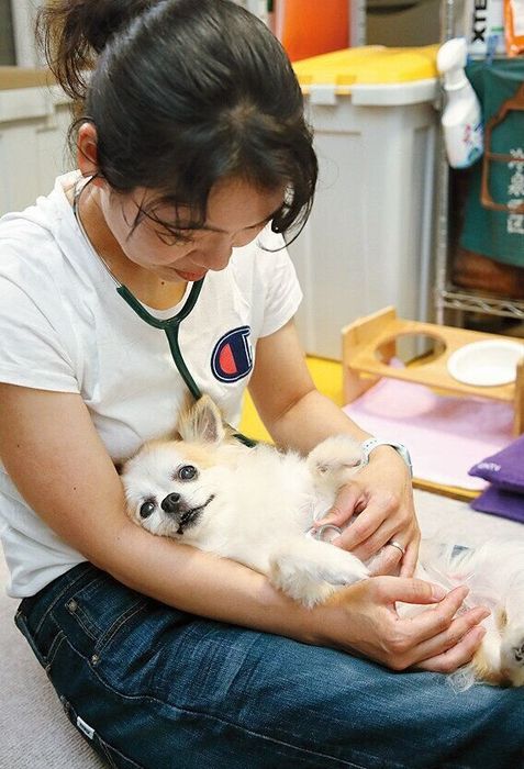 家にいるときも朝と夜の2階、心拍数と呼吸数をチェック