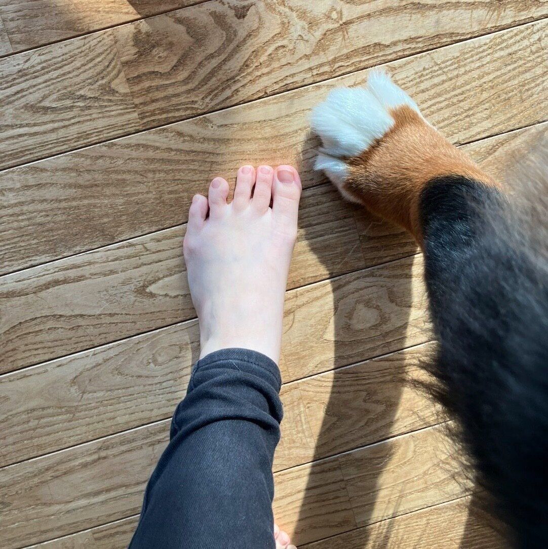 足が大きいボスくん