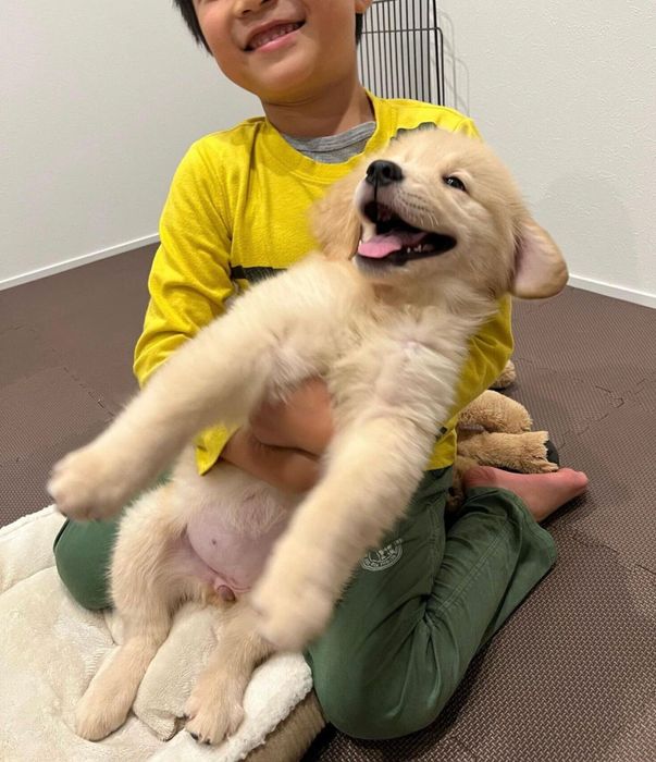 息子さんとミィちゃん