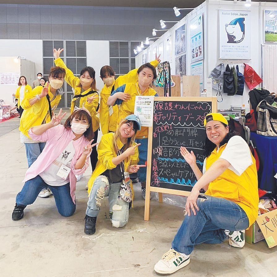 2022年の「インターペット」のイベントでは、ワンコインでトリミングをするブースを設置