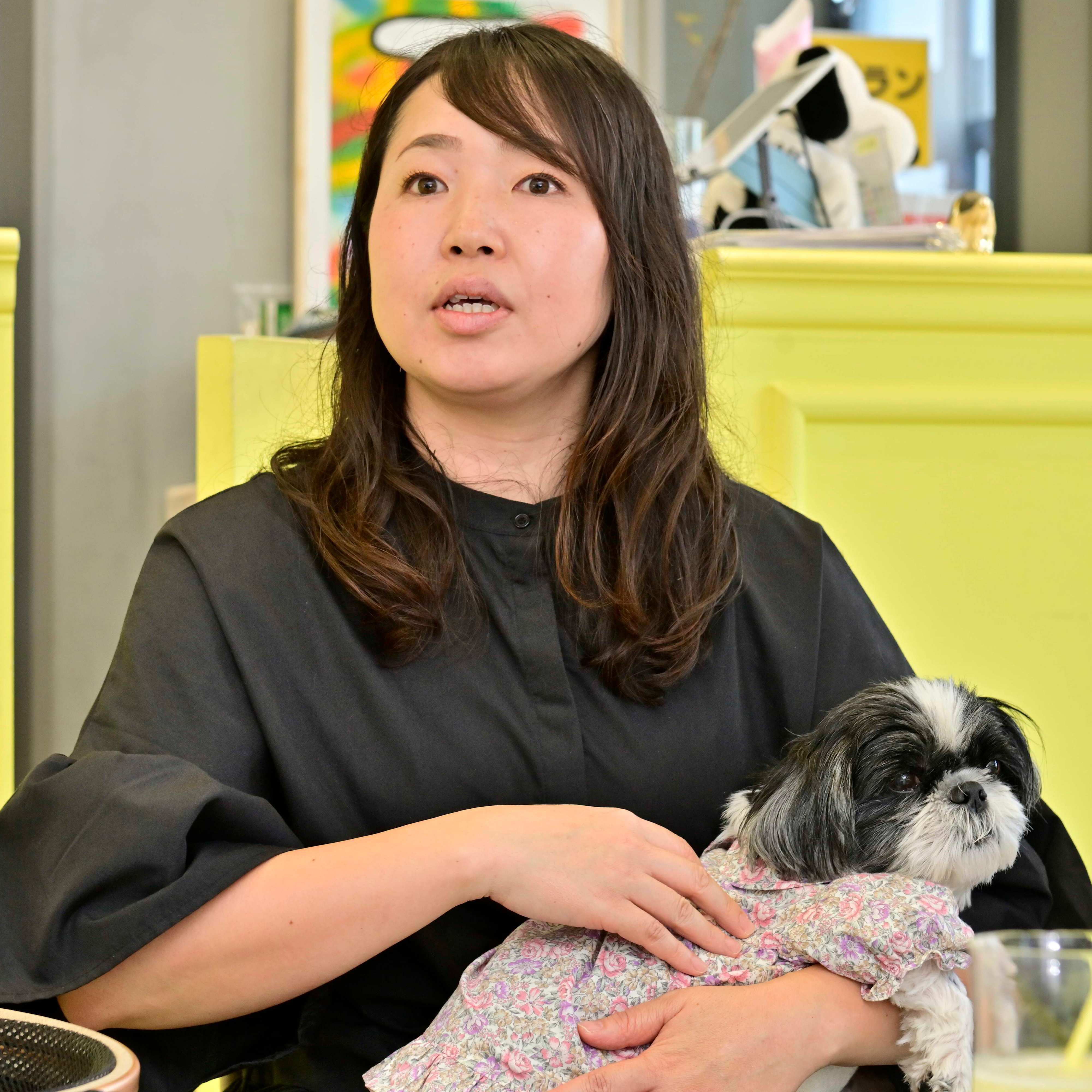 かのんちゃん（9才／シー・ズー）の飼い主さん