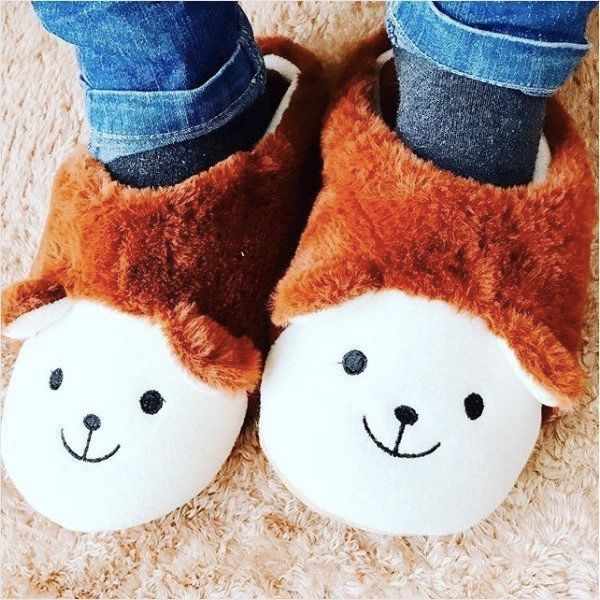 ダイソーアニマルスリッパ