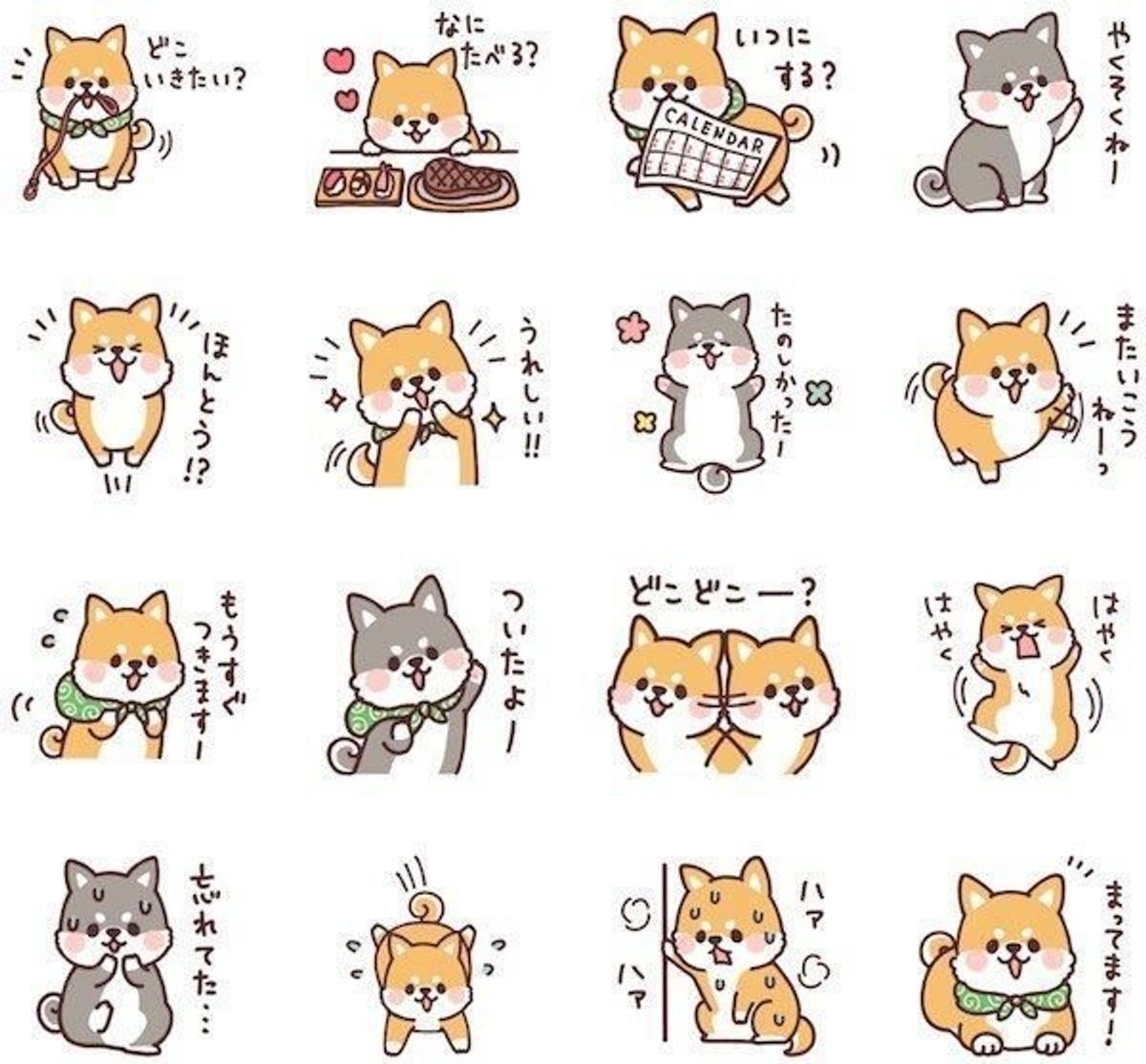 赤柴と黒柴 どっちも好き 使い勝手バツグンなlineスタンプ3選 いぬのきもちweb Magazine 赤柴と黒柴 どっちも好き 使い勝手バツグンなlineスタンプ3選 いぬのきもちweb Magazine