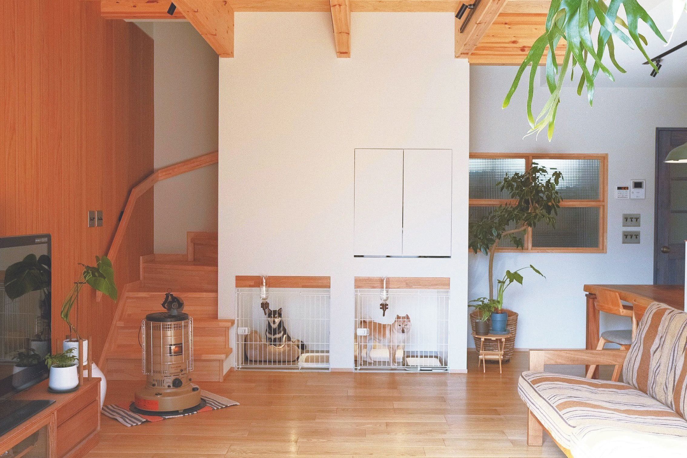 階段下をペットスペースとして活用したFUKUさんのお宅