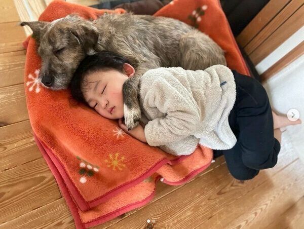 琉々ちゃんと一番下の息子さん