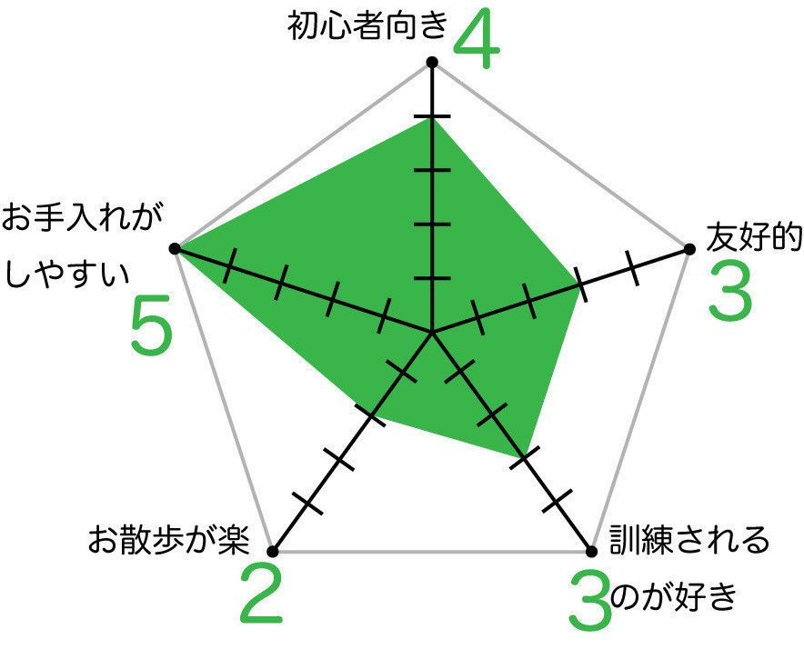 ウィペットのグラフ