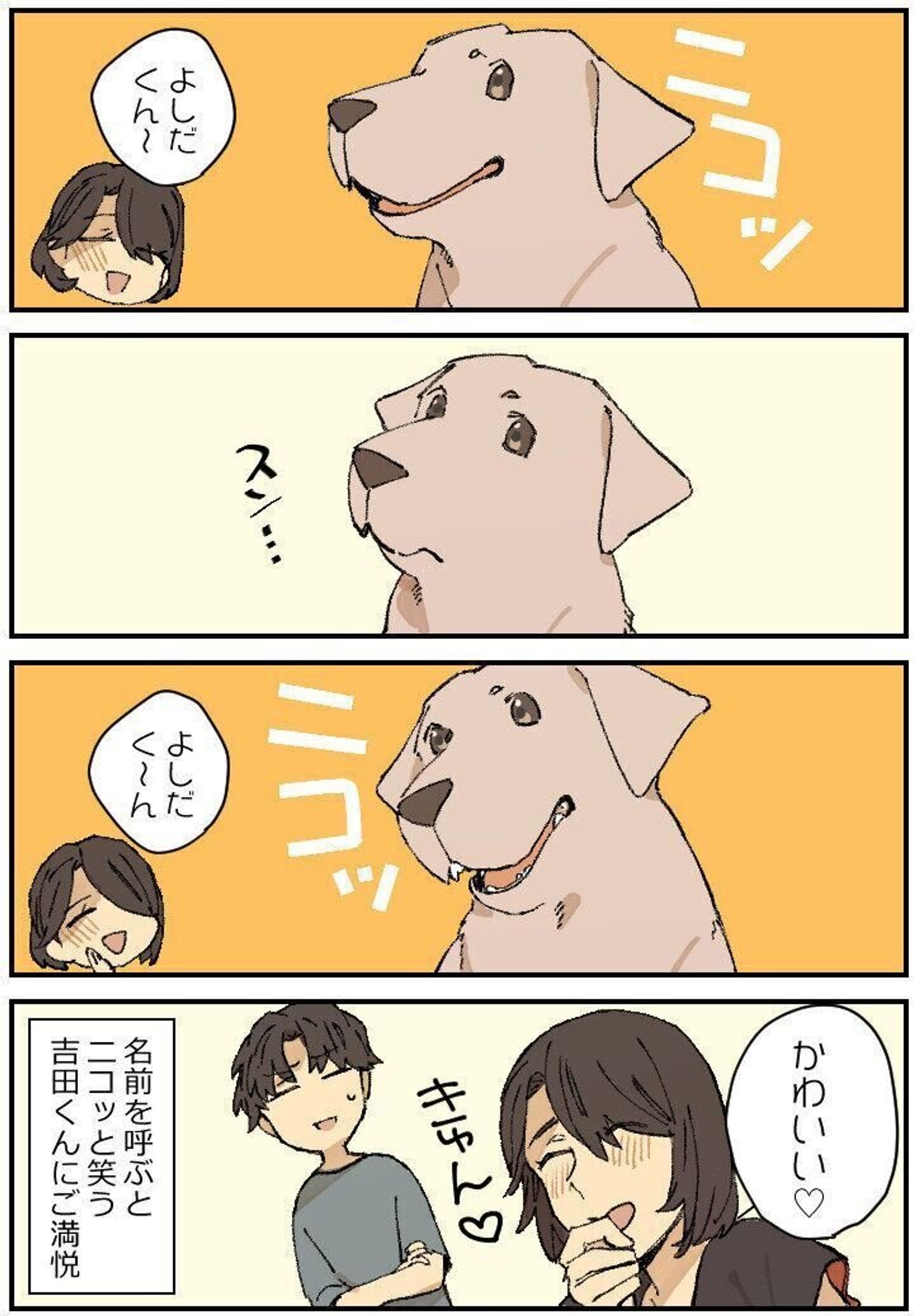 連載漫画 暮瀬姉弟と吉田くん 第百二十九回 吉田くんの笑顔 いぬのきもちweb Magazine 連載漫画 暮瀬姉弟と吉田くん 第百二十九回 吉田くんの笑顔 いぬのきもちweb Magazine