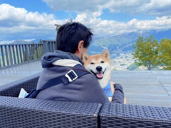 楽しそうな栗太郎くん