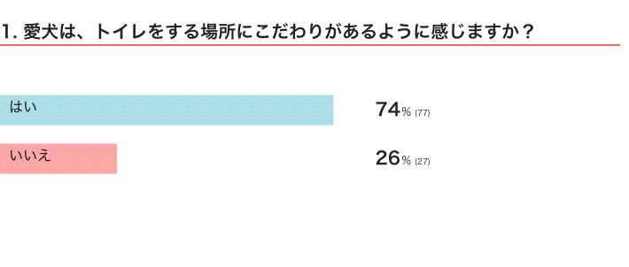 愛犬は、トイレをする場所にこだわりがある？