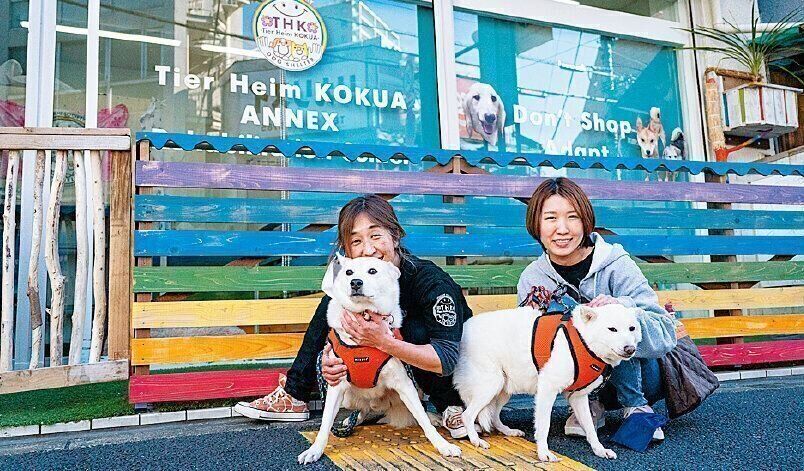 元はコンビニエンスストアだった物件を2022年夏に借りることができ、シェルターの規模も広くなったティアハイム コクア