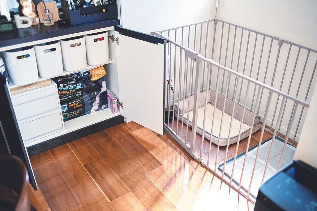 収納＆ドッグスペース