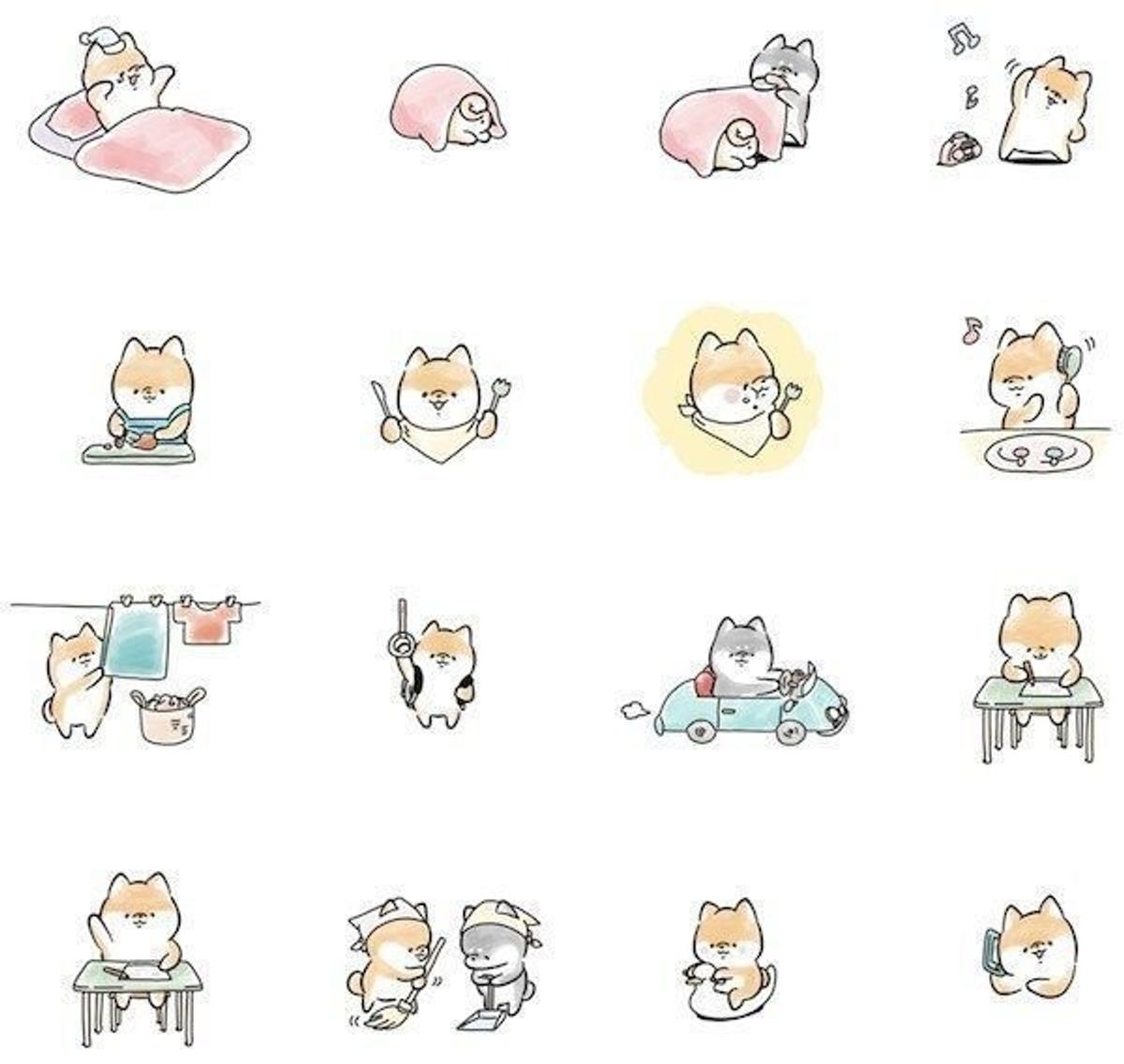 送るたびに笑顔になっちゃう 柴犬lineスタンプ 3選 いぬのきもちweb Magazine 送るたびに笑顔になっちゃう 柴犬lineスタンプ 3選 いぬのきもちweb Magazine