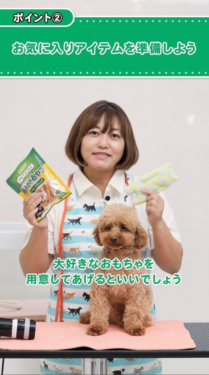 『おうちdeシャンプープロジェクト』レクチャー