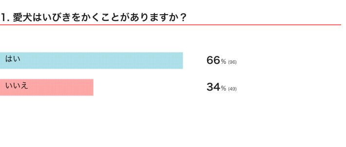 愛犬はいびきをかくことがある？