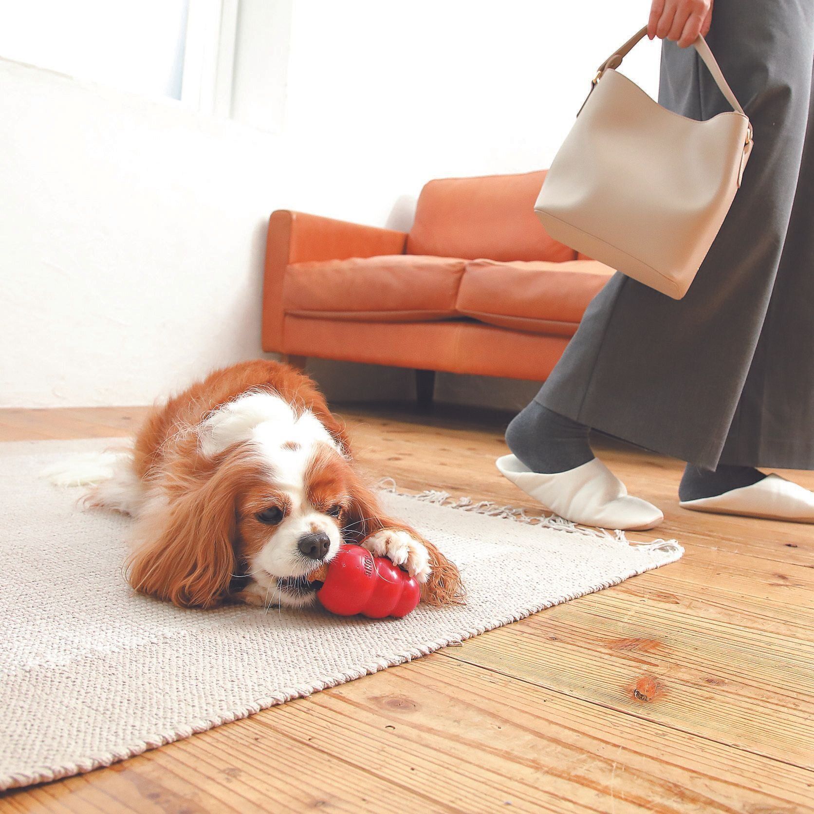 おやつを食べにくくしておもちゃに集中する時間を延ばす！