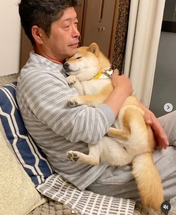 ラブラブな小雨ちゃんとパパさん