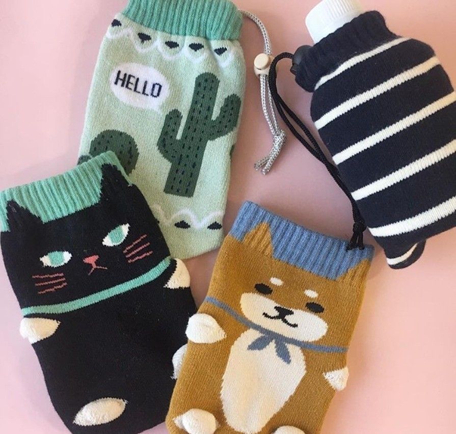 100円ショップcandoの柴犬ペットボトルカバー