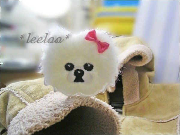 犬のアップリケ